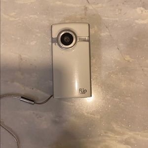 Vintage flip video camcorder